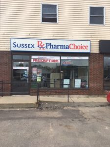 Sussex Pharma Choice, Front View
