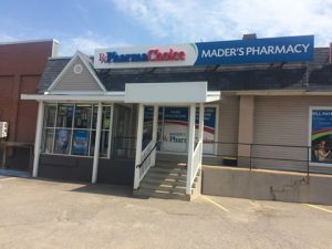 Storefront of Maders_PharmaChoice_Coldbrook